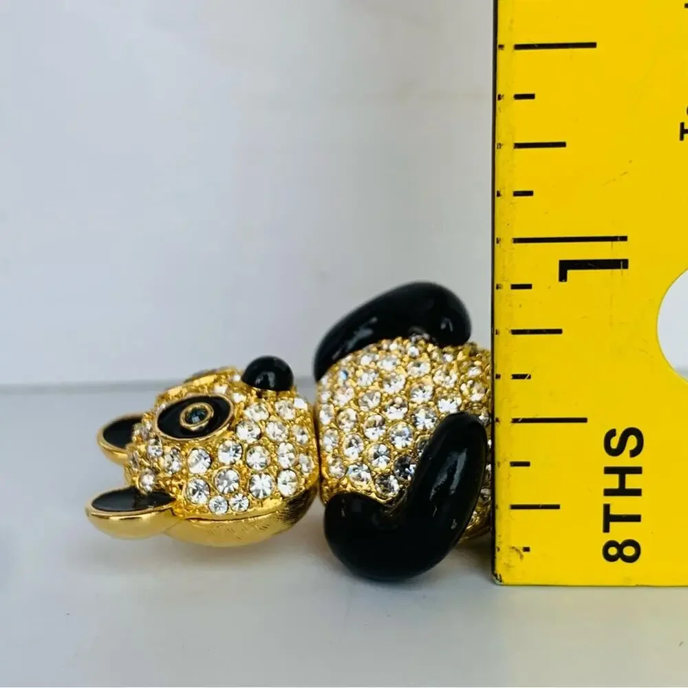 Vintage Joan Rivers Panda Brooch